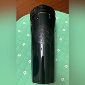 New Starbucks Halloween 2024  Black Melting Wax Tumbler
